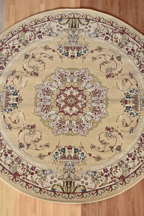 Ковер Iranian Star 2657 beige круг Ковер Iranian Star 2657 beige круг